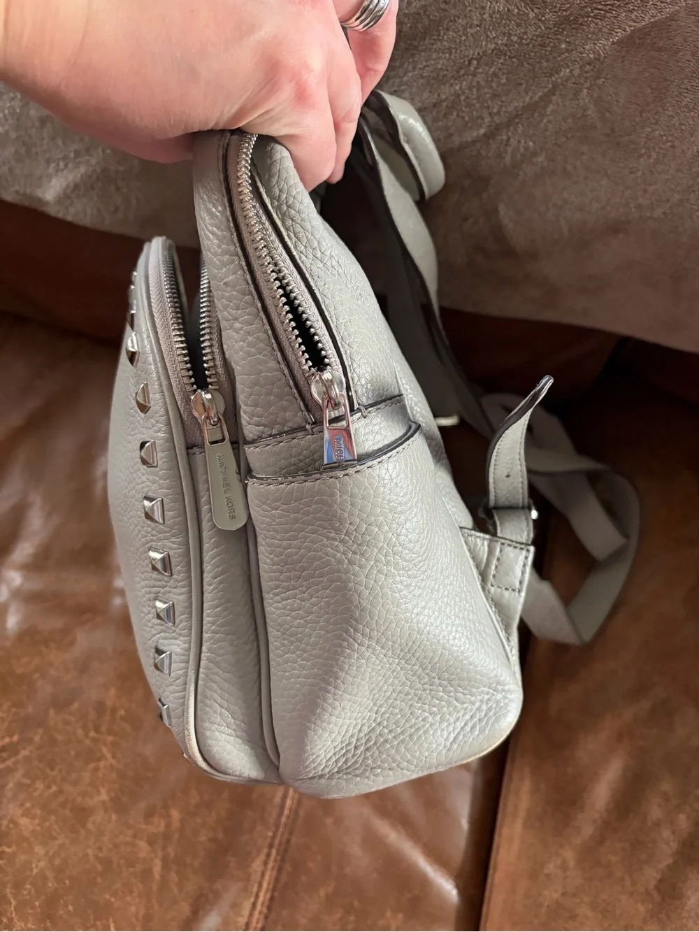 Michael Kors compact pebbled
